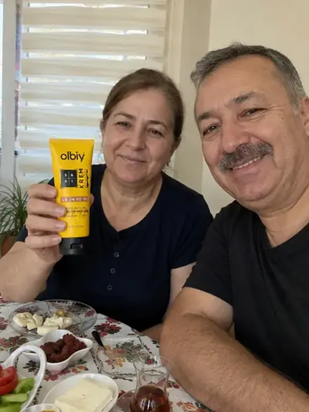 Olbiy Sarı Krem mutlu kullanıcı
