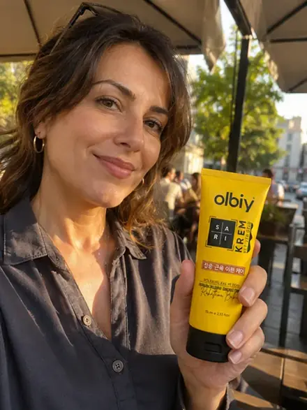 Olbiy Sarı Krem mutlu kullanıcı
