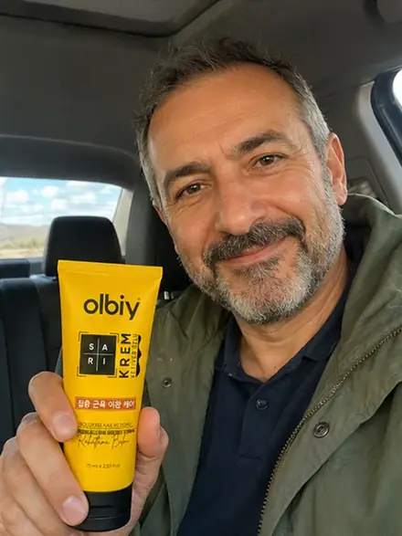 Olbiy Sarı Krem mutlu kullanıcı