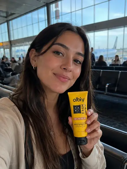 Olbiy Sarı Krem mutlu kullanıcı