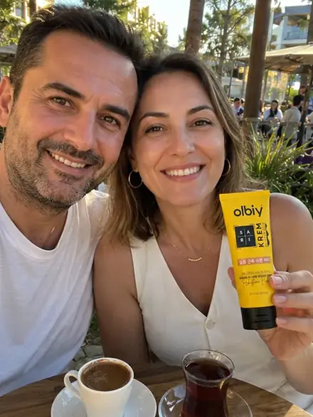 Olbiy Sarı Krem mutlu kullanıcı